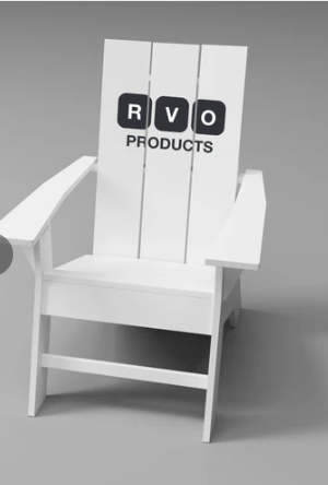 RVO branded custom chair